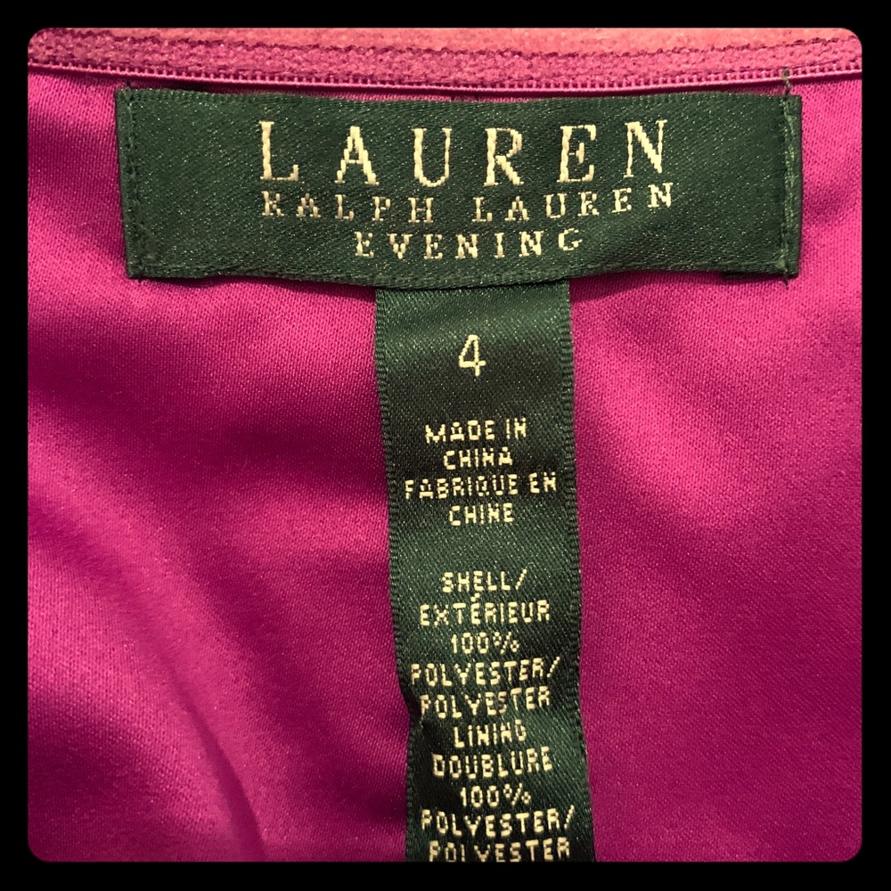 Ralph Lauren evening gown